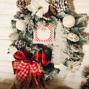 Farmhouse vintage wreath